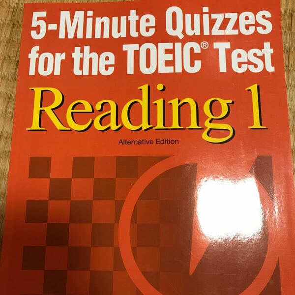 5 minute quizzes for the toeic test reading 1