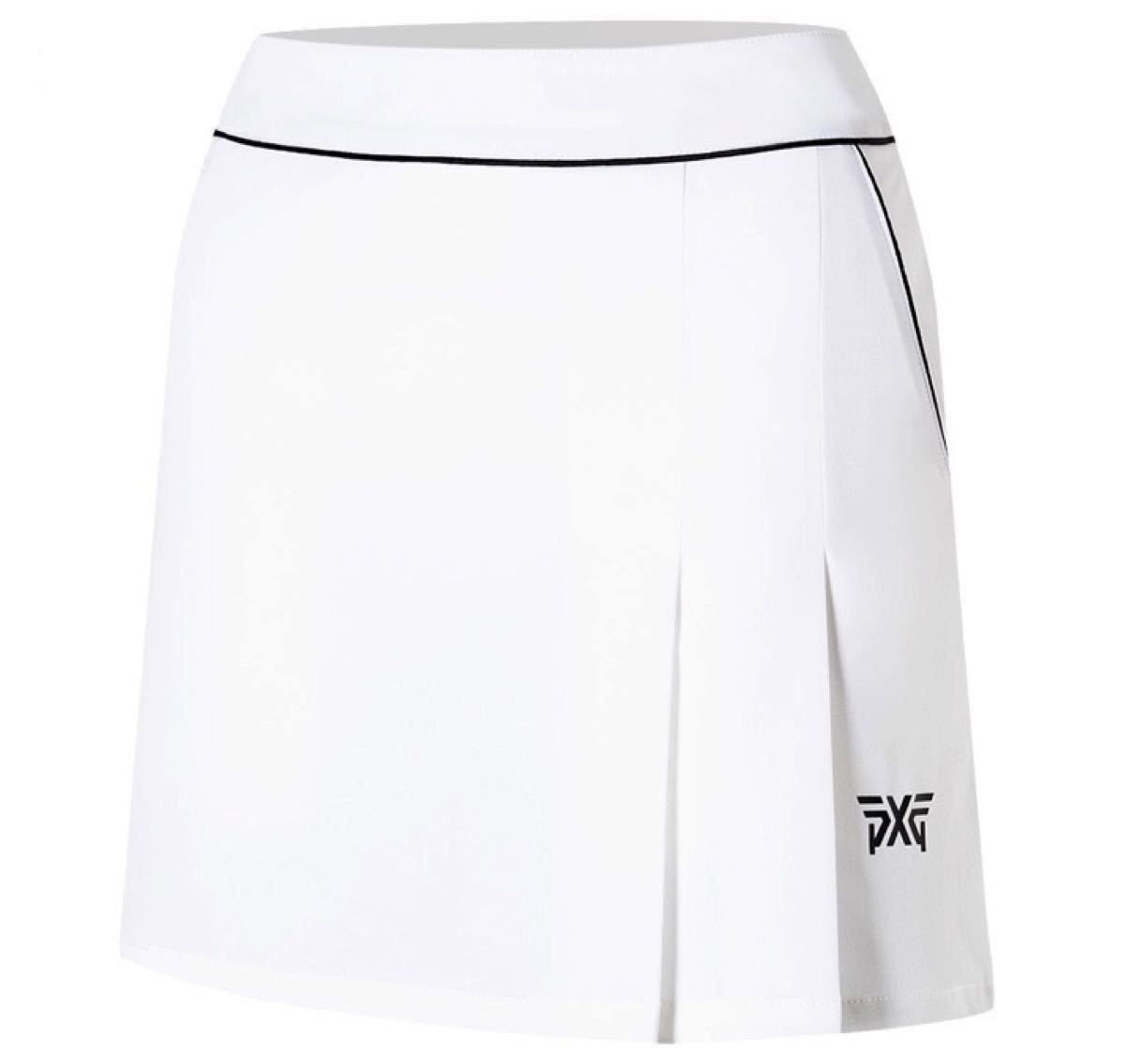 ラッピング不可】 pxgゴルフスカート白色スカートM ウエア(女性用 