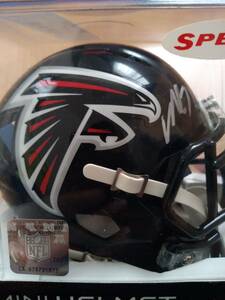 Michael Vick Michael vi kAutographed NFL Mini Helmet автограф автограф стандартный товар Fanatics Mini шлем американский футбол auto