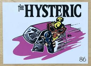 即決☆ヒスミニ☆新品☆カード☆86☆素材☆横柄☆ヒステリックミニ☆HYSTERICMINI