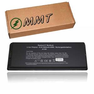 アップル 新品 黒 APPLE MacBook 13 A1185 A1181 MA561 互換 バッテリー PSE認定済 保険加入済