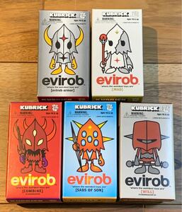 KUBRICK evirob イヴィロブ シリーズ3 全5種セット/ DEVILROBOTS キューブリック