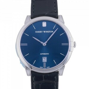 ハリー・ウィンストン HARRY WINSTON ミッドナイト MIDAHD39WW002 ブルー文字盤 新品 腕時計 メンズ