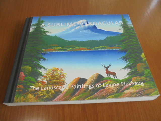 Collection de plus de 120 peintures du peintre rapide Levine Flexhaug : paysages, montagnes, des lacs, animaux, saisons, histoire, Peinture, Livre d'art, Collection, Livre d'art