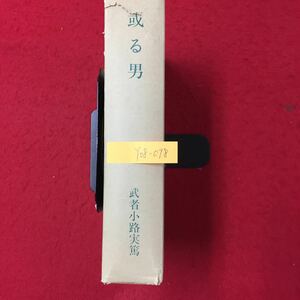 Y08-098 精選名著復刻全集 近代文学館 或る男 株式会社ほるぷ出版 武者小路實篤 昭和49年 