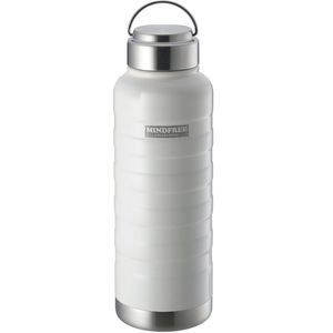  free shipping stainless steel bottle 1000ml flask my bottle vacuum two -ply ma India free white MF-10W/3778x2 pcs set /.
