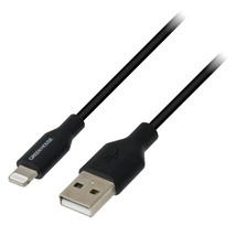 同梱可能 ライトニングケーブル USB Type-A to Lightningケーブル グリーンハウス １メートル ブラック GH-ALTUG100-BK/4761ｘ１本_画像1