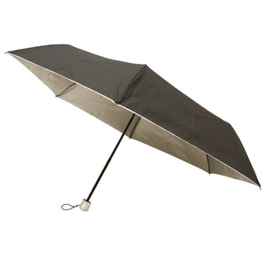 同梱可能 折りたたみ日傘 晴雨兼用傘 男女お使いいただける 折りたたみ傘 グラスファイバー ブラック＃677ｘ３本/卸