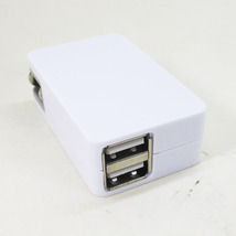 送料無メール便料 USB-ACアダプター 出力2.1A コンパクトUSB充電器 USB２ポートタイプ USB053ｘ２台セット/卸_画像2