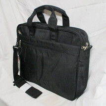 送料無料 ビジネスバッグ ブリーフケース ショルダーバック 仕事鞄 B4サイズ対応 39ｘ30x9ｃｍ_画像3