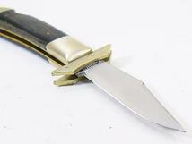 同梱可能 フォールディングナイフ KW-154 ブラックウッドハンドル K-WORLD Knife Company_画像9