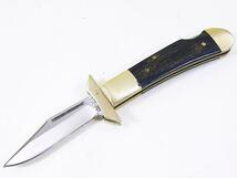 同梱可能 フォールディングナイフ KW-154 ブラックウッドハンドル K-WORLD Knife Company_画像1