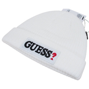 同梱可能 ニット帽 GUESS（ゲス）ワッチキャップ ニットキャップ ホワイトAI4A8859DS-WHT-FF-5367