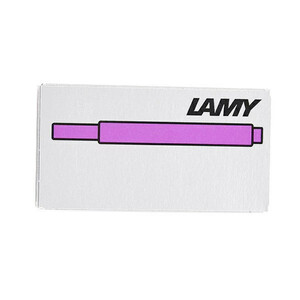  бесплатная доставка почтовая доставка Lamy авторучка чернильный картридж 5 шт. входит . violet LT10VTx3 шт. комплект 