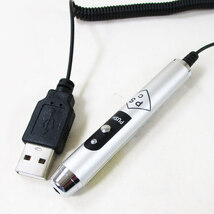 送料無料メール便 レーザーポインター ペン型USB UTP-150 PSCマーク 日本製_画像3