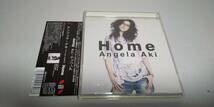 D409　『CD』　アンジェラ・アキ　/　Home 　ファーストアルバム　帯付_画像1