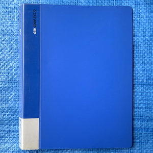 クリアファイル CLEAR BOOK NEO A4 40ポケット KOKUYO ラ-970NB