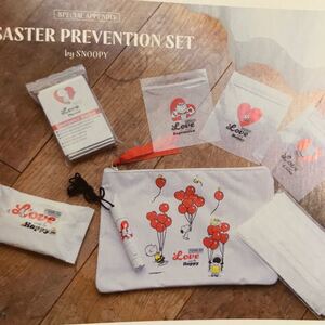 SNOOPY防災セット全10点入り