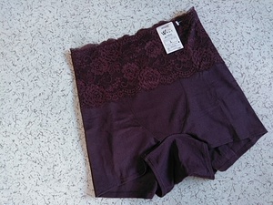 atsugiW clean .. pushed . girdle shorts 1 minute height ( purple series ) L