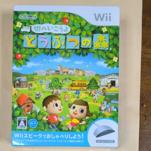 新品未開封 街へいこうよどうぶつの森 Wiiソフト