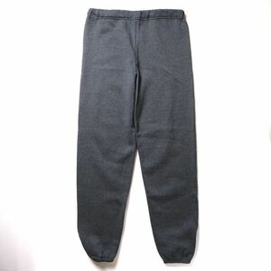 デッドストック 80's 90's USA製 ラッセル ソリッドカラー スウェット パンツ 灰 (XL) スエットパンツ アメリカ製 旧タグ オールド 無地