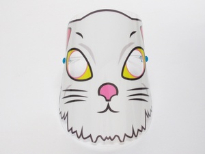 白猫 ねこ ネコ 仮装 コスプレ お面 フェイスシールド 招き猫 子猫 置物 飾り 人気 なりきり パーティーグッズ 日本製