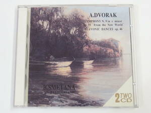 2CD / A.DVORAK-NEW WORLD SYMPHONY - B.SMETANA-MY FATHERLAND_LCB 107 /『M4』/中古