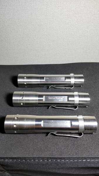 金属の質感がいい感じ☆入手困難☆スタイリッシュなLEDライト2種類セット☆Securitylng G7―L2 & ThorFire TS3A