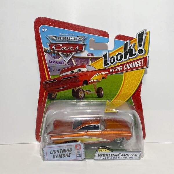 ディズニー カーズ マテル MATTEL LIGHTNING RAMONE 目が変わるタイプ ライトニング ラモーン '59 インパラ ローライダー impala