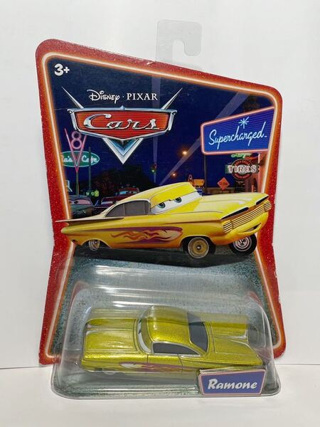 ディズニー カーズ マテル MATTEL CARS RAMONE イエロー ラモーン '59 IMPALA インパラ ローライダー