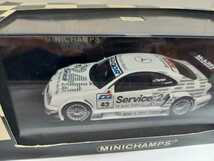 39.MiniChamps ミニチャンプス Mercedes CLK DTM 2000 1:43 外箱付き ミニカー スケールモデル Team Rosberg D.Turner 42_画像4