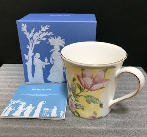 ウェッジウッド スウィートプラム ダマスク マグカップ ★箱付き未使用品 美品