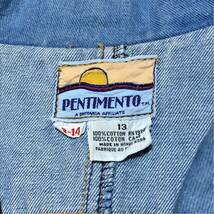 70’s PENTIMENTO Lady’s デニム テイラード ジャケット 検索:古着 ビンテージ 70年代 デニムジャケット_画像5