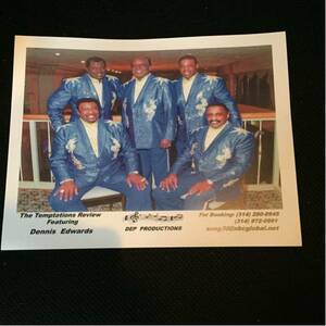 THE TEMPTATIONS REVIEW Featuring Dennis Edwards プロモーションフォト