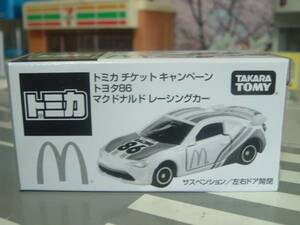 ★トミカ★トヨタ★86★マクドナルド★レーシングカー★非売品★希少★