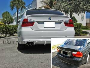 2005-2011 BMW 3シリーズ E90 セダン リア リップスポイラー (純正塗装/可) / BMW 3-Series エアロ パーツ ウイング