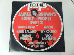 ＬＰ　Ｊ.Ｂ.　ジェームス・ブラウン　ファンキー・ピープル　パート２　輸入盤　funky people part2　