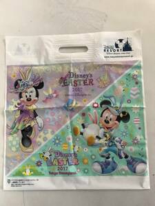 【Disney SEA Easter 2017】　ディズニーイースター2017 袋　新品未使用　織り目付き