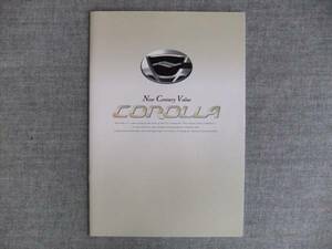 自動車　カタログ　　　　トヨタ　　　カローラ　　COROLLA　　セダン　TOYOTA　　TMC　　前期　　車　カー　Motor