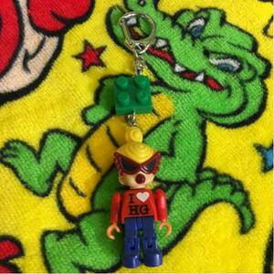 HYSTERIC MINI key chain ヒステリックミニ 非売品 ダイヤブロック キーホルダー レッド