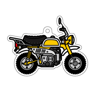 [ new goods ] Honda Monkey manner key holder * yellow color 