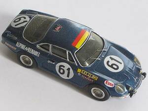 プロバンス■ALPINE-RENAULT A110[Le Mans参加車両 #61]■アルピーヌ・ルノー　ル・マン メーカー完成品 未展示品