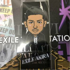 EXILE THE SECOND AKIRA WILD WILD WARRIORS LIVE TOURパンフ仕様 千社札ステッカー