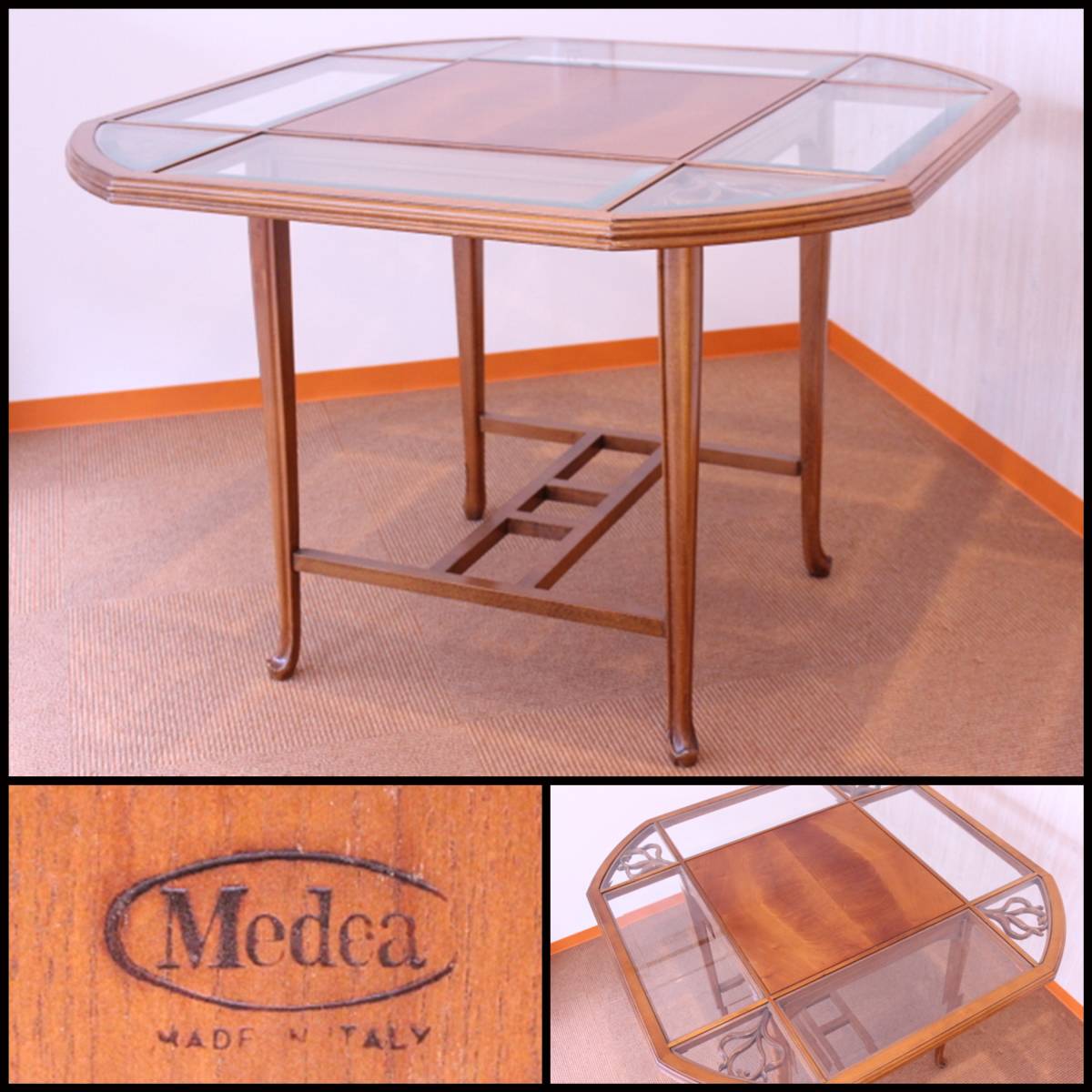 Yahoo!オークション -「medea メデア」(テーブル) (家具 Yahoo!オークション -「medea メデア」(テーブル) (家具