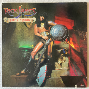 【US / LP】 RICK JAMES / Throwin' Down 【ROY AYERS / US DJ COPY / 6005 GL】