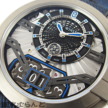 101586879★ハリーウィンストン HARRY WINSTON プロジェクト Z11 腕時計 メンズ ビッグデイト 300本限定 自動巻き ザリウム OCEABD42ZZ001_画像5