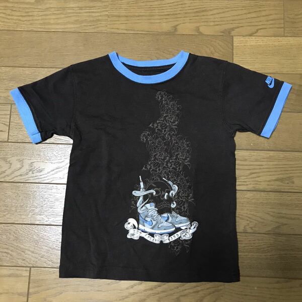 NIKE KID’S DUNK SHORT SLEEVE T-SHIRTS size-3T(100-105着丈40身幅33) 中古(美品) 送料無料 NCNR