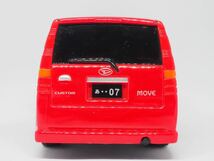 DAIHATSU MOVE CUSTOM ムーヴ カスタム (3代目)プルバックカー レッド_画像4