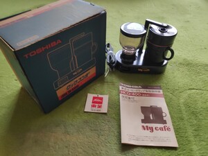 昭和レトロ 東芝 お一人様用 コーヒードリップ コーヒーメーカー HCD-400