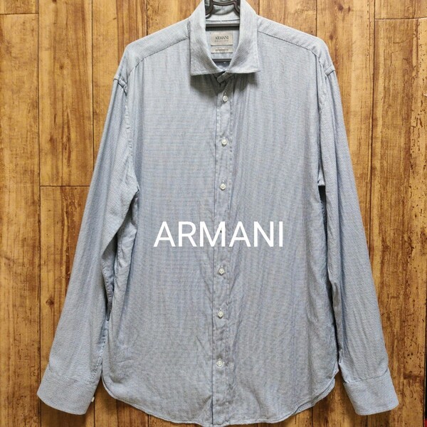 ARMANI アルマーニ コレツォーニ 長袖 シャツ ドレスシャツ